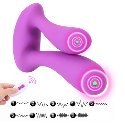 Consolador doble para mujer, vibrador doble para lesbianas, vibrador doble cabeza, vibrador doble penetracion