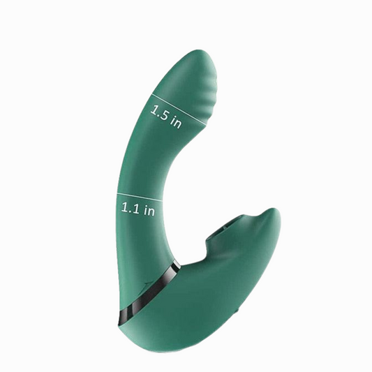 Vibrador con lengua para clítoris