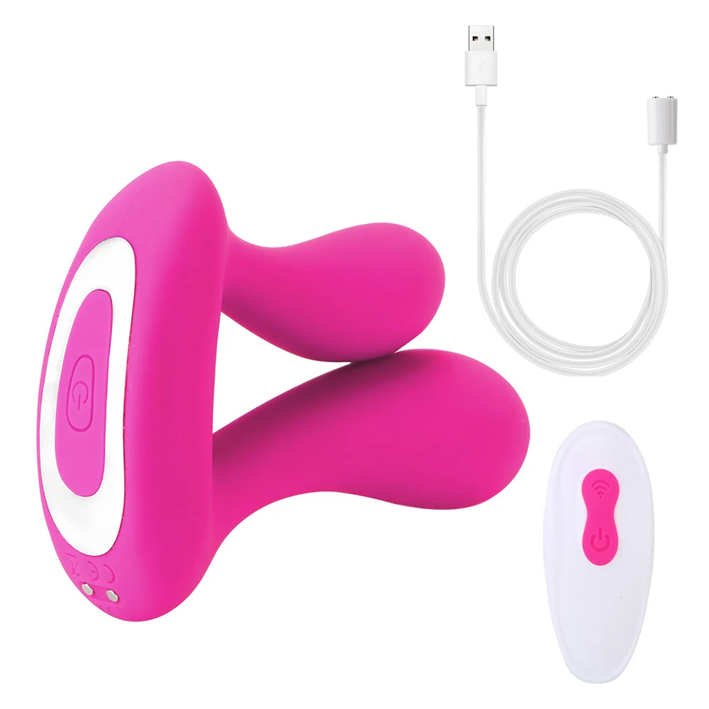 Consolador doble para mujer, vibrador doble para lesbianas, vibrador doble cabeza, vibrador doble penetracion