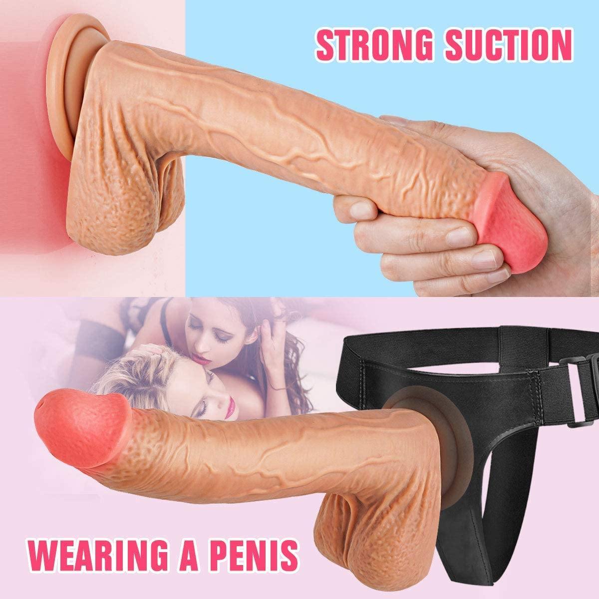 Pene con vibrador realista con ventosa, pene realista con vibrador, pene con mando a distancia - PARAIRAVENUS.COM