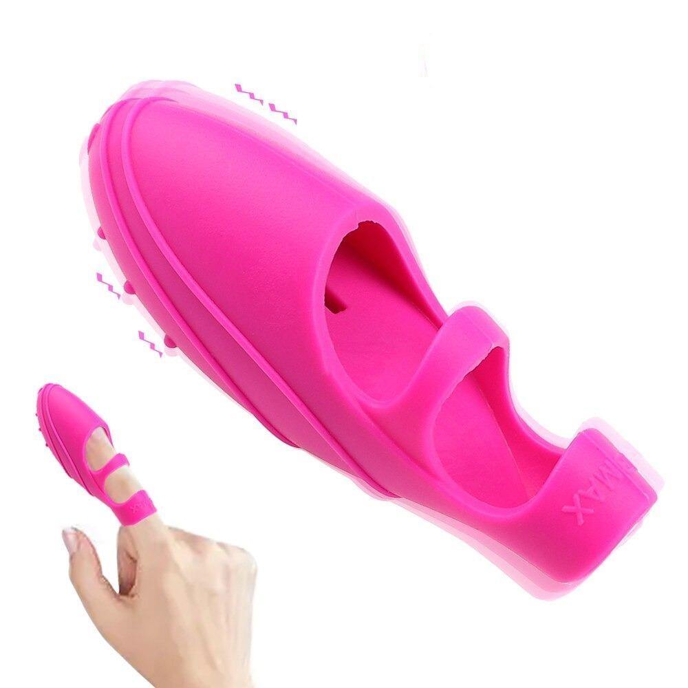 Dedo masturbador vibrante para mujer, vibrador dedo para estimular el punto G, dedo con vibrador de punto  G - PARAIRAVENUS.COM