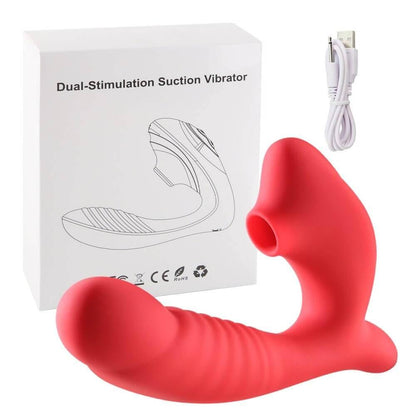 Vibradores con succión de clitoris, consolador con estimulador del punto G - PARAIRAVENUS.COM