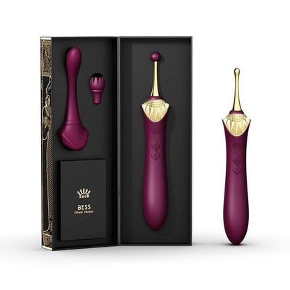 Vibrador para punto G de mujeres, estimulador de clítoris de silicona, masajeador retro de doble motor usb, juguetes sexuales para adultos - PARAIRAVENUS.COM