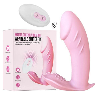 Vibrador consolador remoto inalámbrico para mujer con estimulador de clítoris - PARAIRAVENUS.COM