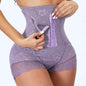 Bragas Moldeadoras de Encaje con Cremallera Doble Control - PARAIRAVENUS.COM